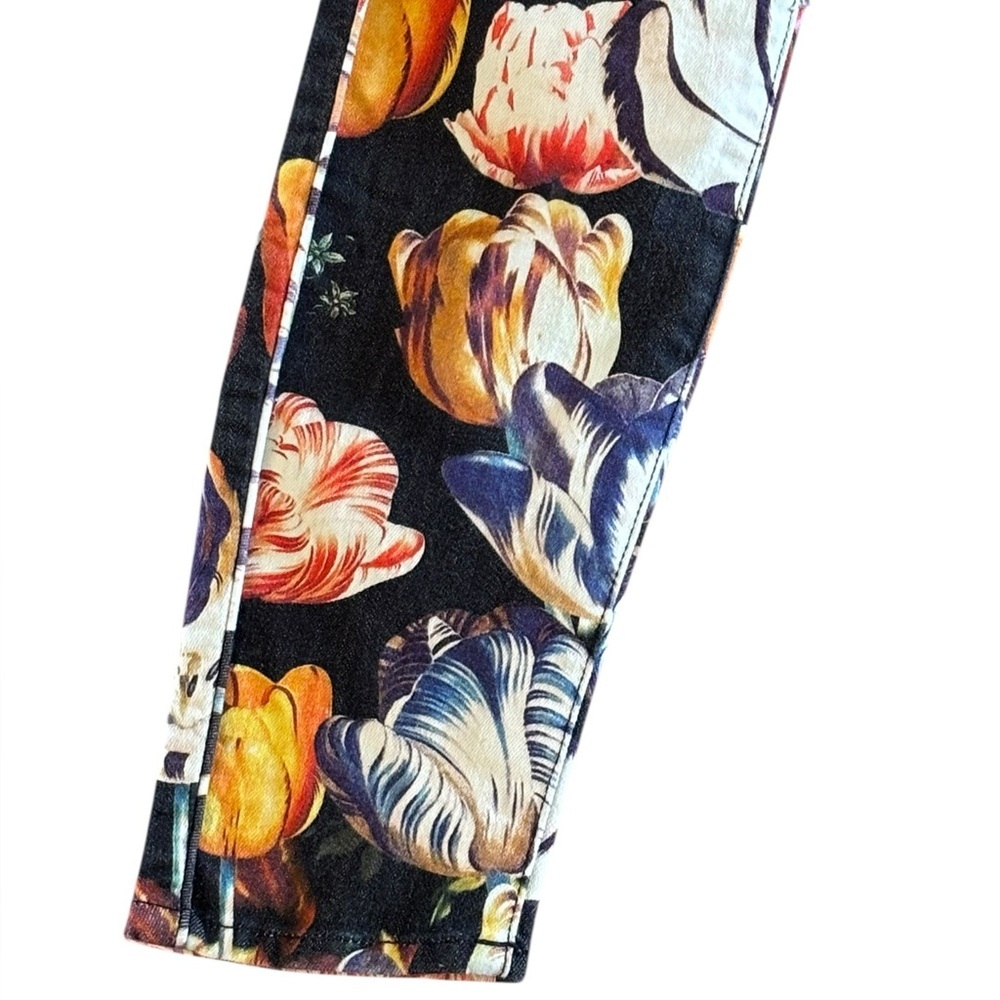 Mother Women's The Looker in He Kissed Me Between the Gardenias & Daisies Sz 27 - Picture 3 of 11